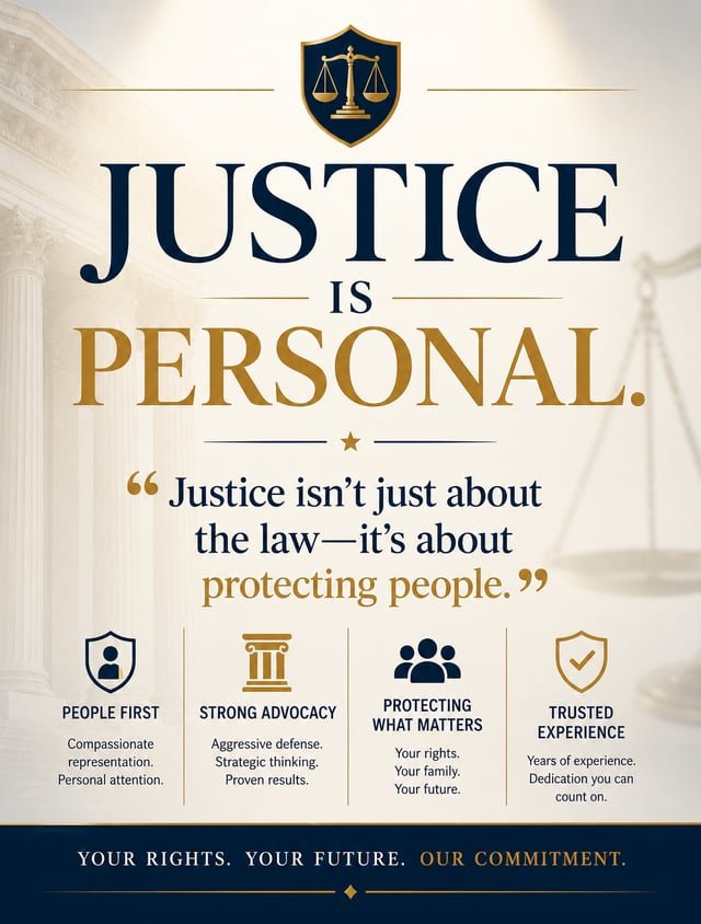 Justice is Personal - Domestic Violence